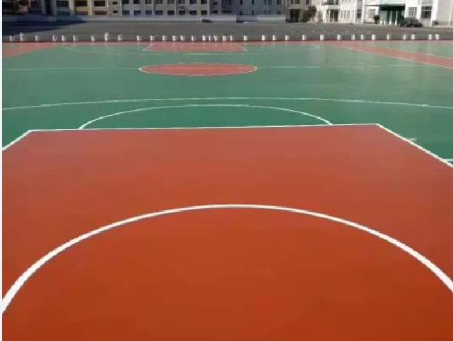 硅PU篮球场